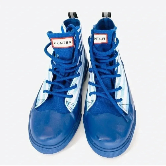 Hunter for Target NWOT striped unisex high tops - Picture 1 of 7